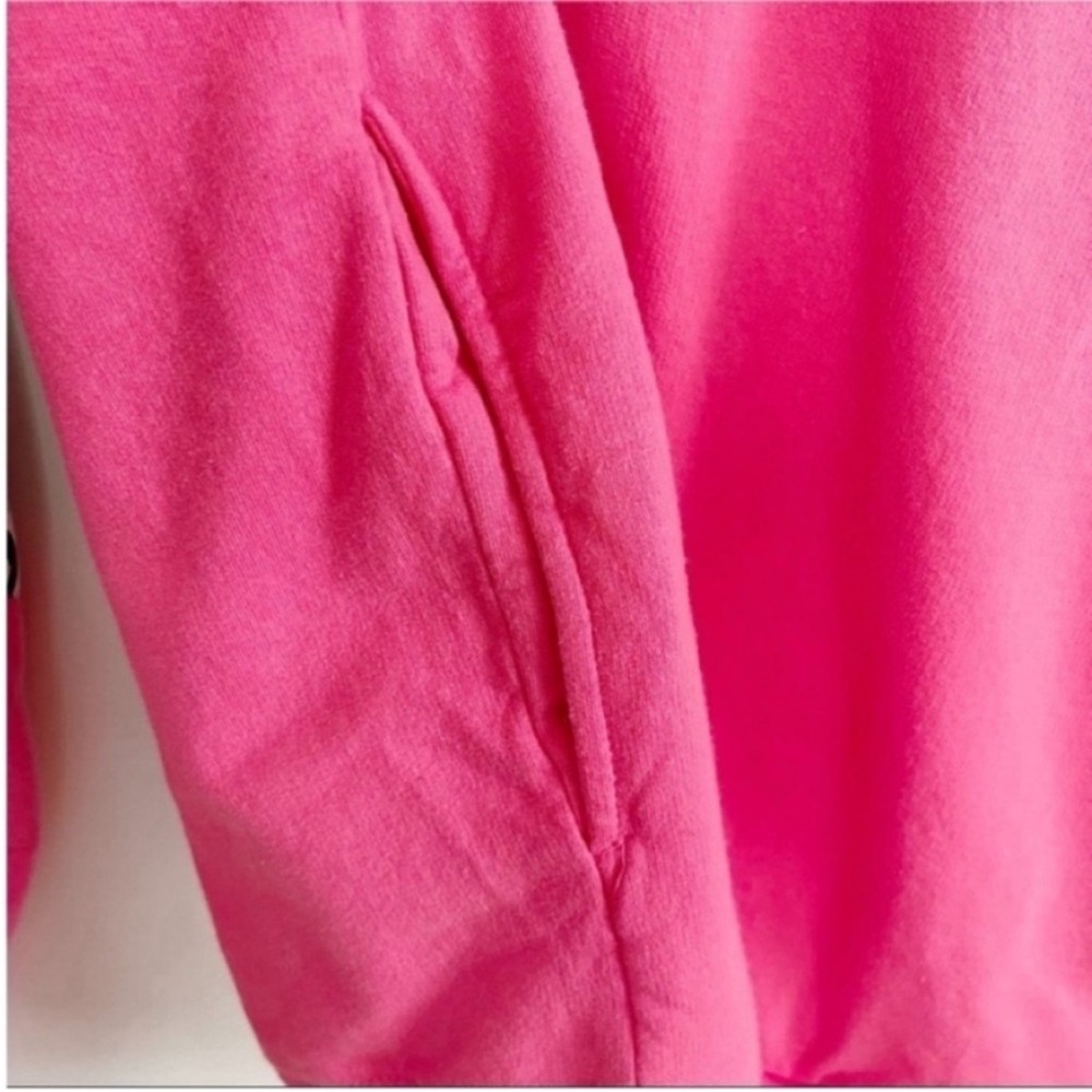 Simply Southern shirt pullover pink Baklava pattern quarter zip - Picture 5 of 9